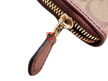 画像をギャラリービューアに読み込む, COACH コーチ Signature シグネチャー Accordion Zipper Long Wallet アコーディオン ジップ ロング ウォレット ラウンドファスナー長財布 F54630
