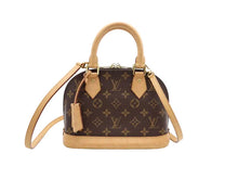 画像をギャラリービューアに読み込む, LOUIS VUITTON ルイヴィトン Monogram モノグラム Alma BB アルマ BB M53152
