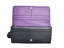画像をギャラリービューアに読み込む, LOEWE ロエベ Anagram Tassel Fringe Continental Long Wallet アナグラム タッセル フリンジ コンティネンタル ロング ウォレット 182.81.F11
