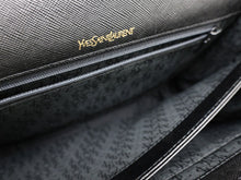 画像をギャラリービューアに読み込む, YSL YVES SAINT LAURENT イヴ・サンローラン Vintage ヴィンテージ Logo Leather 2way Shoulder Bag ロゴマーク レザー 2WAYショルダーバッグ
