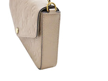 画像をギャラリービューアに読み込む, LOUIS VUITTON ルイヴィトン Monogram Empreinte モノグラム･アンプラント Pochette Felicie ポシェット･フェリシー 2WAY Chain Wallets チェーンウォレット Shoulder Clutch Bag ショルダー クラッチバッグ M82609
