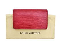 画像をギャラリービューアに読み込む, LOUIS VUITTON ルイヴィトン Epi エピ Portefeuille Tresor ポルトフォイユ・トレゾール M6397E
