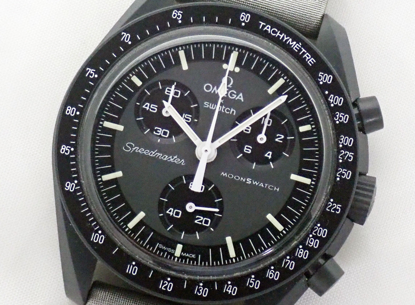 Man Smile Switch 時計 FUJIYA Citizen Eco-Drive Tsuki-yomi Super Titanium Perpetual Radio