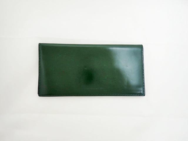 THE WARMTHCRAFTS-MANUFACTURE ジ・ウォームスクラフツ マニュファクチャー Cordovan Long Wallet Without Coin Purse コードバン 長財布小銭入れ無し Made in Japan A09029