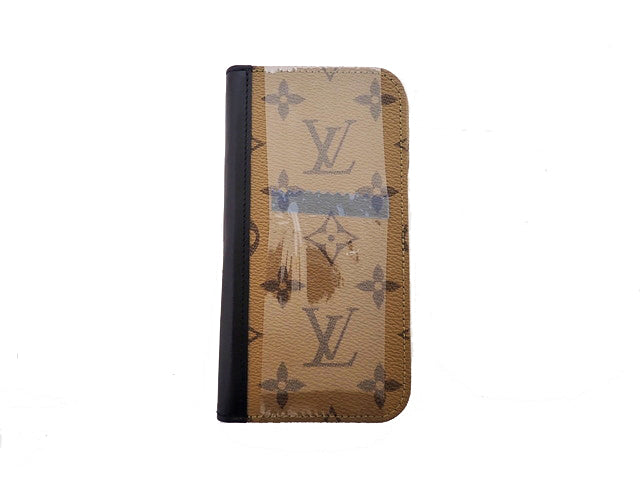 LOUIS VUITTON ルイヴィトン Monogram Reverse モノグラム･リバース IPHONE 15 PRO･Folio アイフォン 15プロ･フォリオ 手帳型ケース M82892 Japan Limited Edition 日本限定