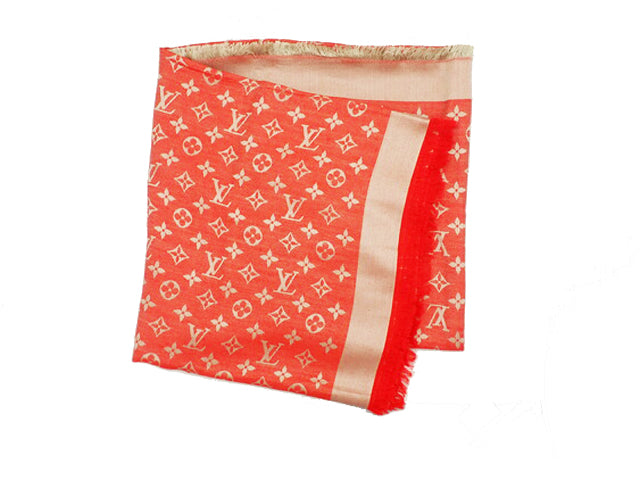 LOUIS VUITTON ルイヴィトン Monogram Classic Shawl ショール･モノグラム M74008