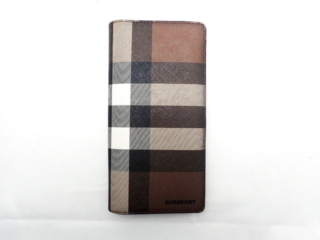 BURBERRY バーバリー Check Continental Long Wallet チェック コンチネンタル ロングウォレット 二つ折り 長財布 8036670