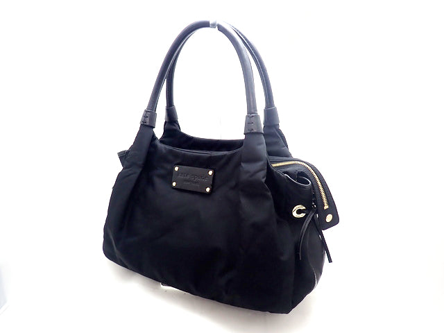 kate spade ケイトスペード Nylon Leather Tote Bag ナイロン レザー トートバッグ PXRU0019