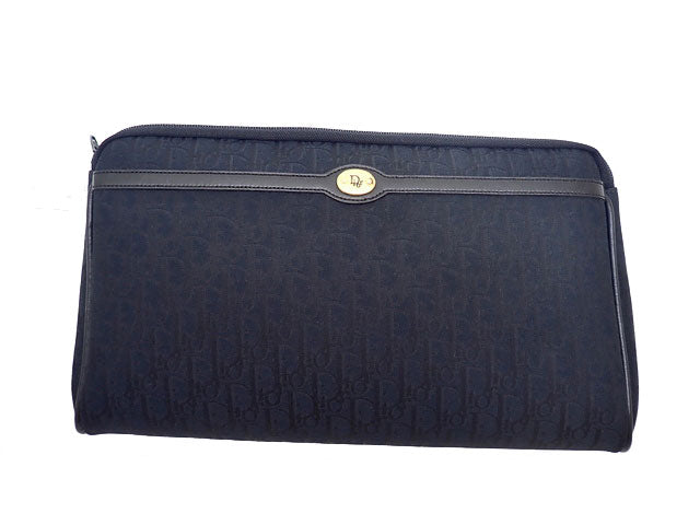 Christian Dior クリスチャンディオール Micro Dior マイクロ ディオール Trotter トロッター Canvas Second Clutch Bag キャンバス セカンド クラッチバッグ