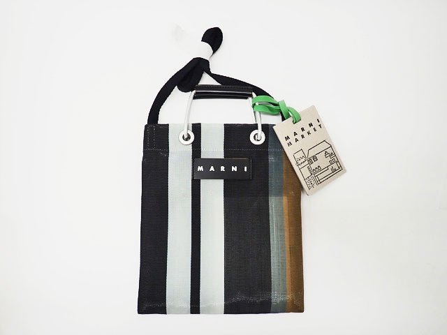 マルニ マーケット MARNI MARKET STRIPE MINI SHOULDER BAG ストライプ 