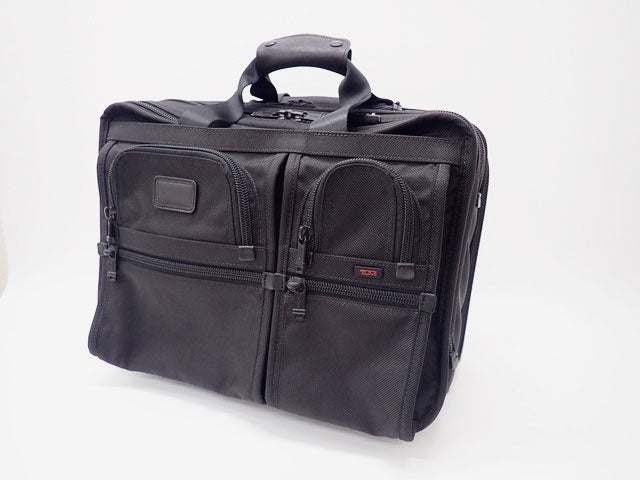 TUMI トゥミ Alpha アルファ Wealded Deluxe Briefs with Computer Inserts ウィールド・デラックス・ブリーフ・ウィズ・コンピューター・インサート 2 Wheels Carry Bag 2輪 キャリーバッグ 26104DH