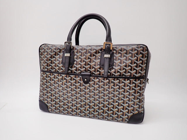 GOYARD ゴヤール Ambassade MM アンバサッドMM Document Case ブリーフケース Old Model 旧型モデル AMAAMBASS01