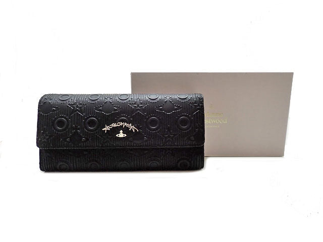 - Vivienne Westwood ヴィヴィアン ウエストウッド アングロマニア エンボス 長財布