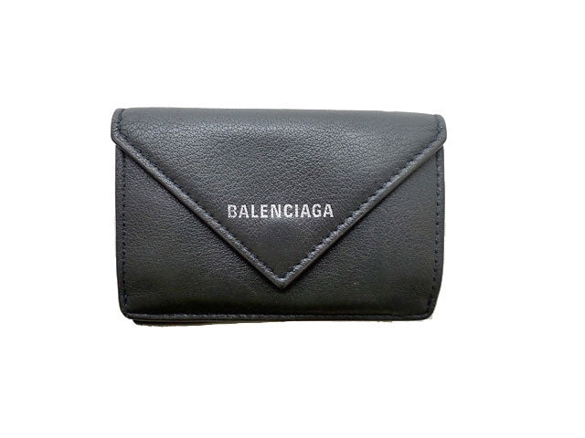 - BALENCIAGA バレンシアガ ペーパー ミニウォレット 391446