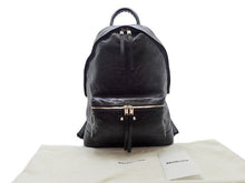 画像をギャラリービューアに読み込む, - BALENCIAGA バレンシアガ クラシック バックパック 435315 黒 革 アウトレット

