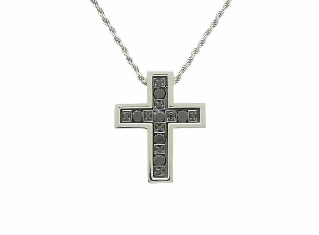 - DAMIANI ダミアーニ ベルエポック ネックレス K18WG ブラックダイヤ